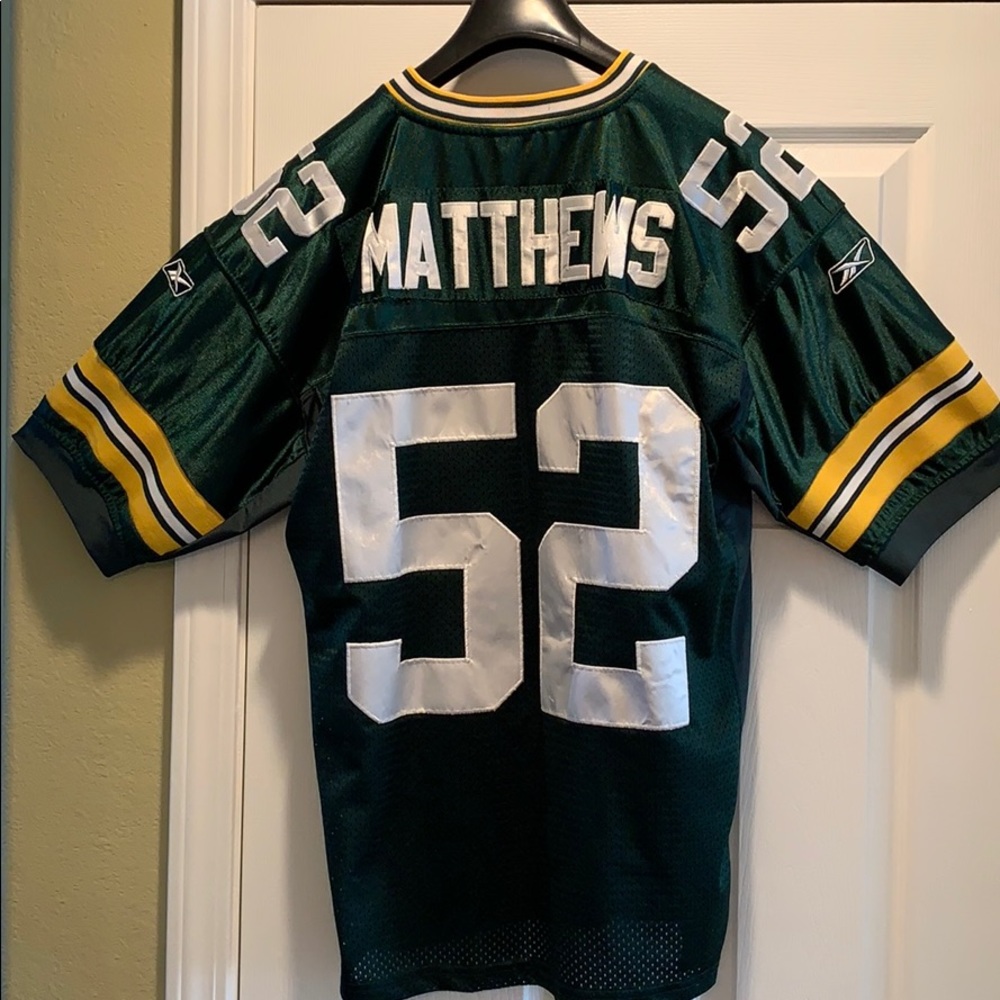 REEBOK Classic GREEN BAY PACKERS Clay Matthews #52